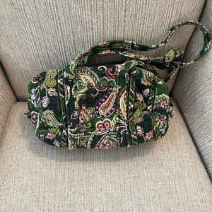 Vera Bradley cotton quilted shoulder bag